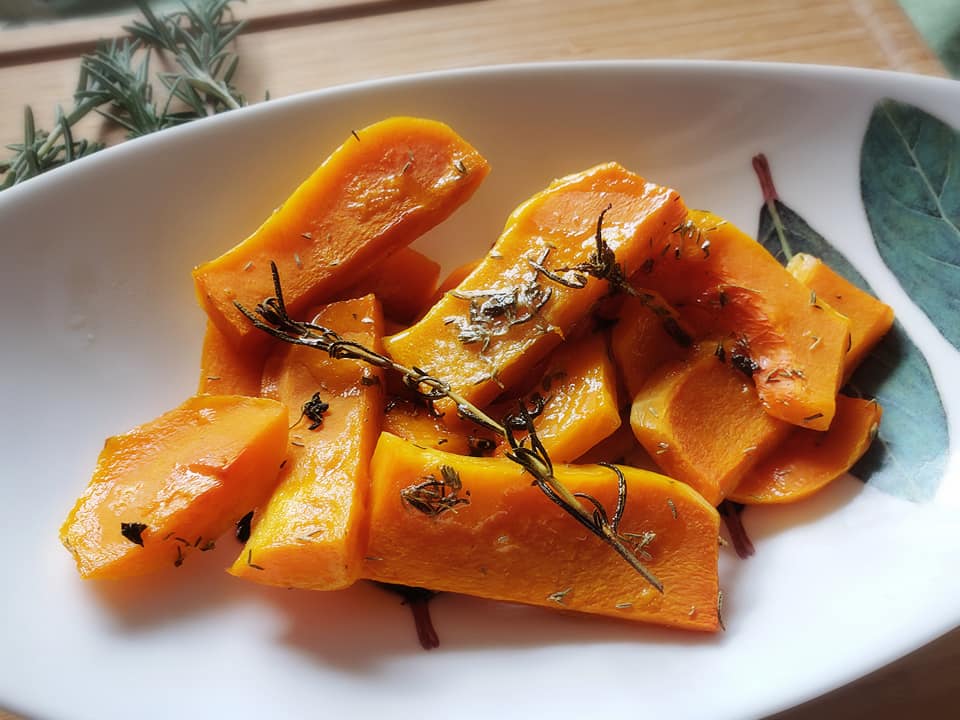 バターナッツスカッシュとピーチのスムージーのレシピ